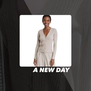NWT A New Day Lurex Cardigan